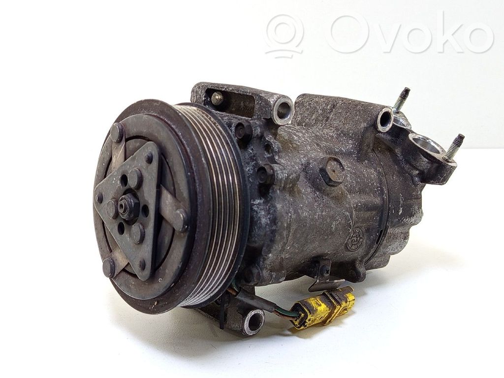 Compresor (bomba) del aire acondicionado (A/C))   9655191680,1450,SANDEN,SD6V12
