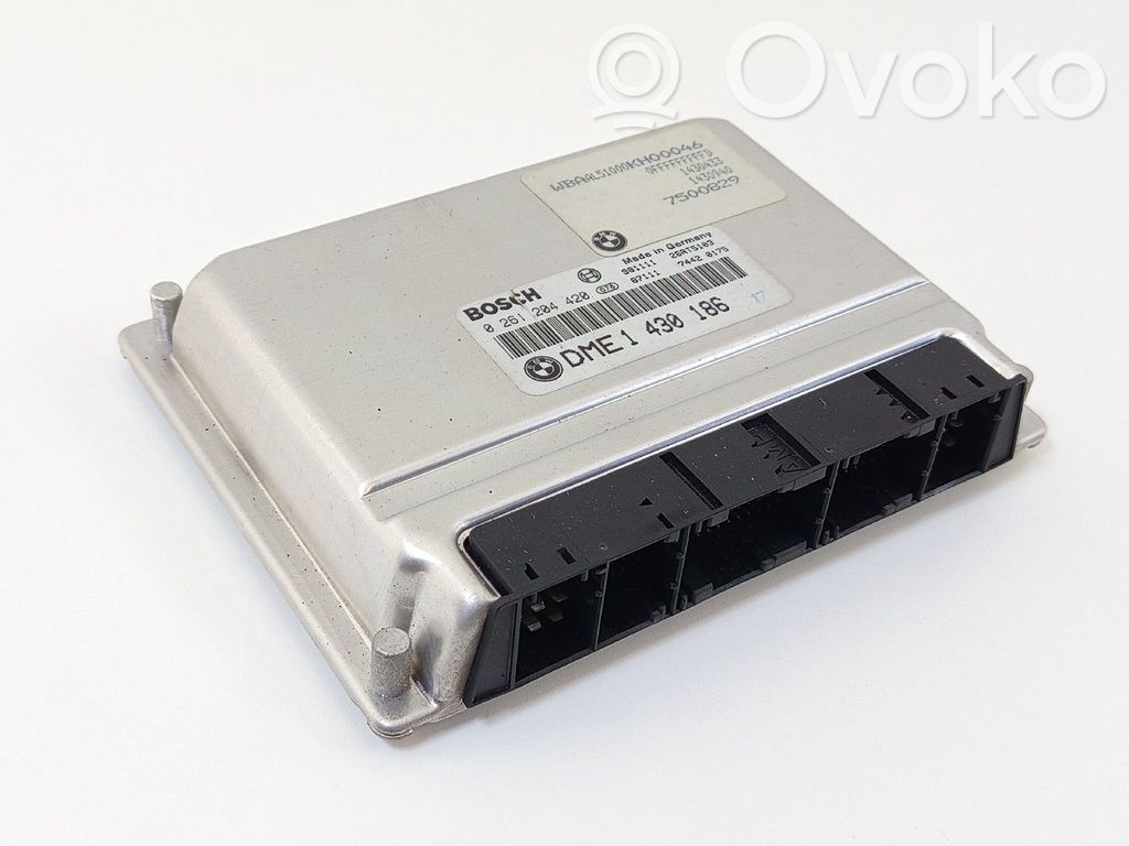 Engine control unit/module   0261204420,7500829,BOSCH,DME1430186