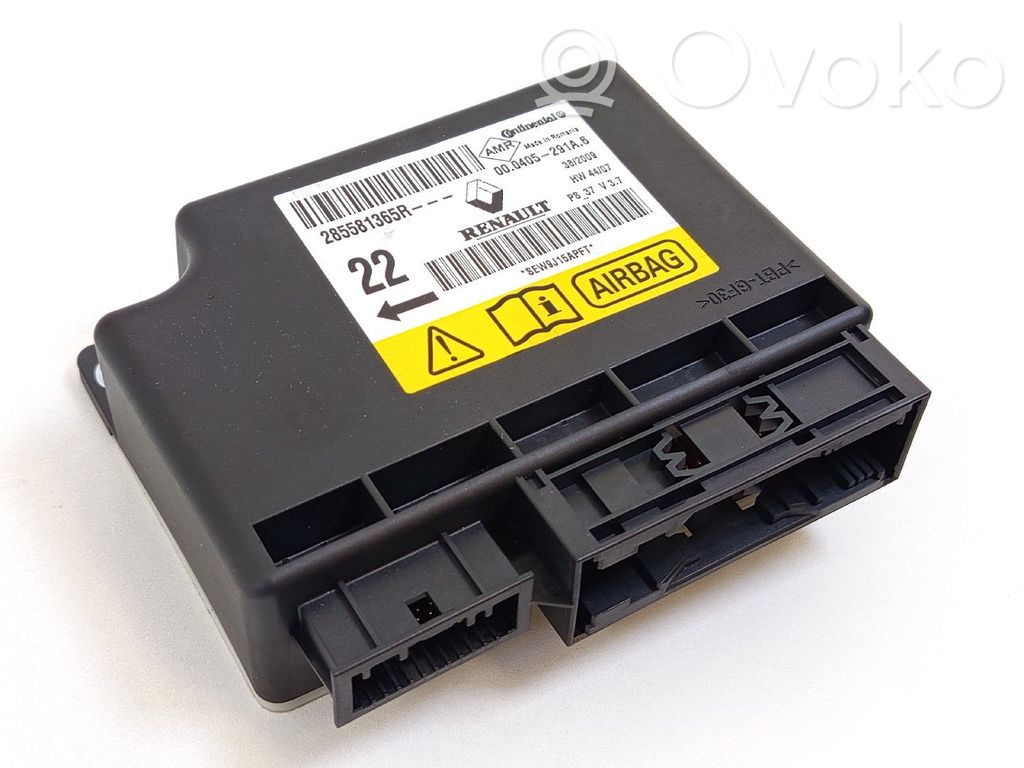 Airbag control unit/module   285581365R,00405291A6