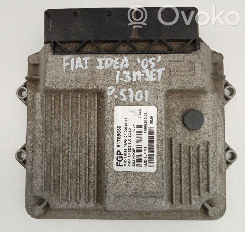 Fiat Idea Engine control unit/module 