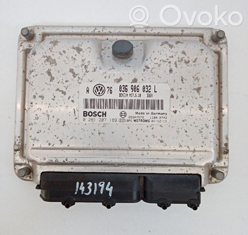 Volkswagen Golf IV Unitate/modul de control motor 