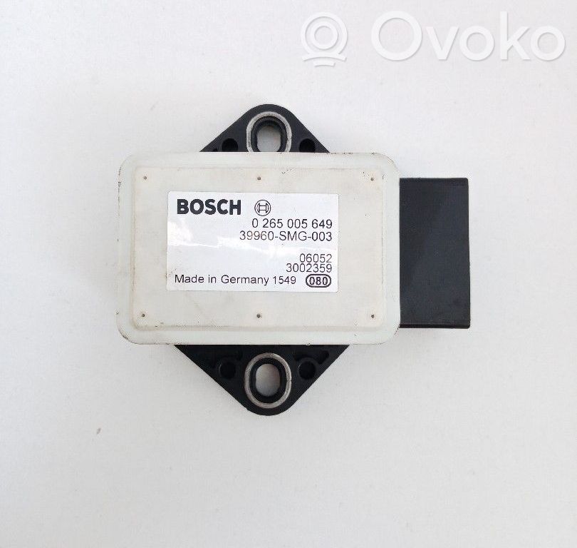 Sonstige Steuergeräte / Module   39960SMG003,0265005649,06052,3002359,BOSCH
