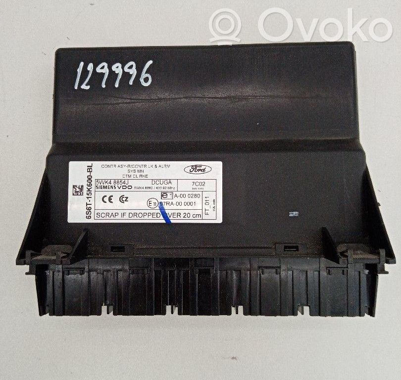Other control units/modules   6S6T15K600BL,5WK48854J,5WK48862