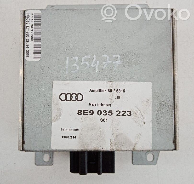 Audi A4 S4 B6 8E 8H Muut ohjainlaitteet/moduulit 