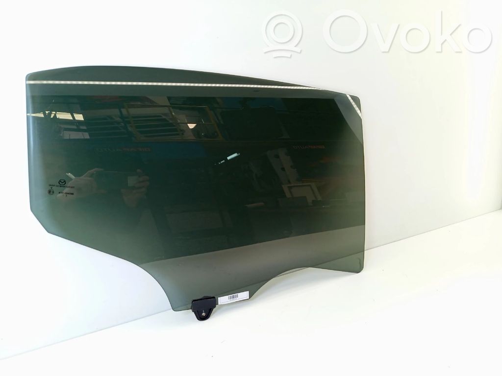 Mazda 2 Fenster Scheibe Tür hinten 