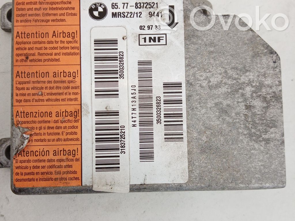BMW 5 E39 Sterownik / Moduł Airbag 