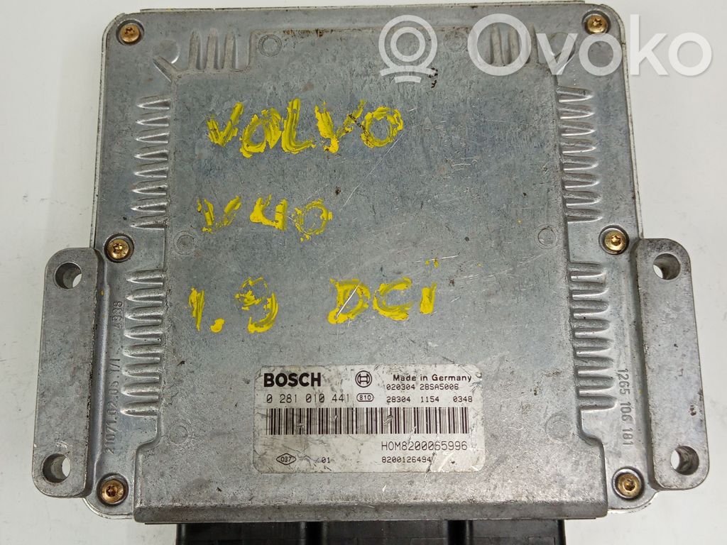 Engine control unit/module   0281010441,02030428SA5006,BOSCH,HOM8200065996