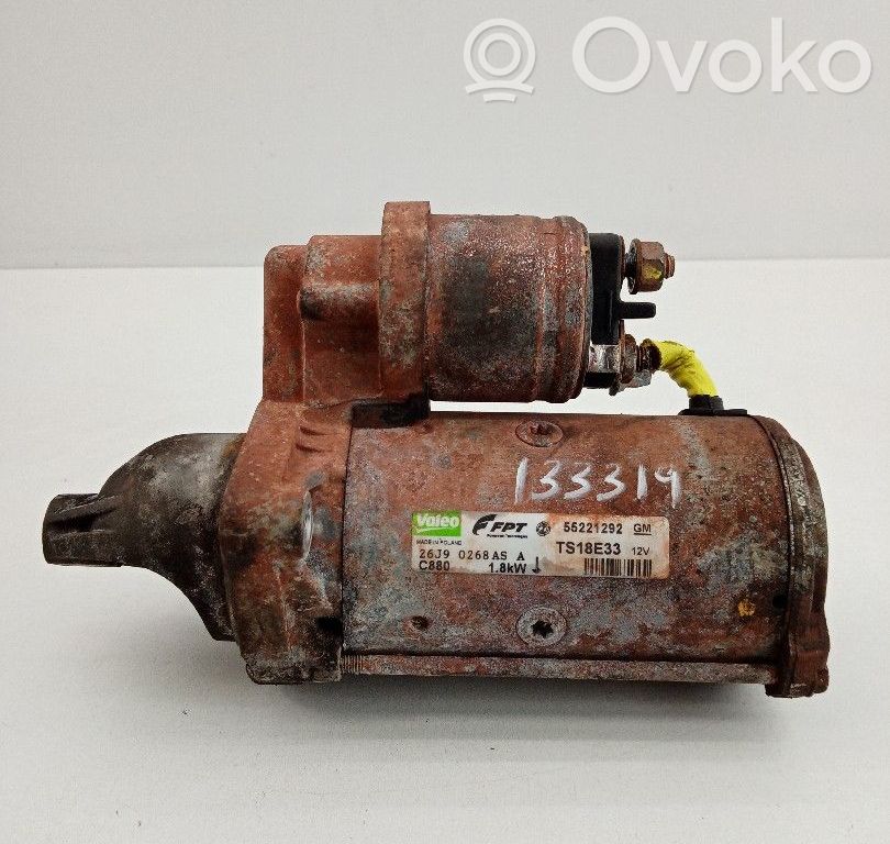 Motor de arranque   55221292,26J90268ASA,TS18E33,VALEO