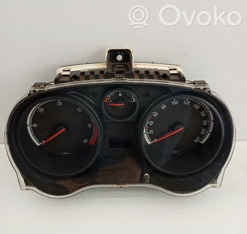 Opel Corsa D Spidometras (prietaisų skydelis) 