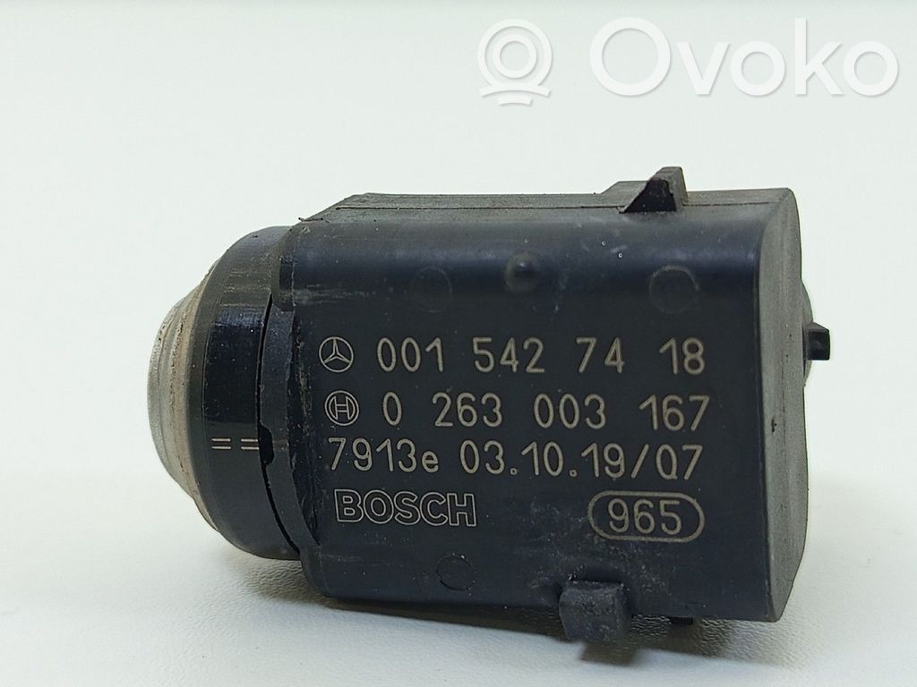 Parking PDC sensor   0015427418,0263003167,BOSCH