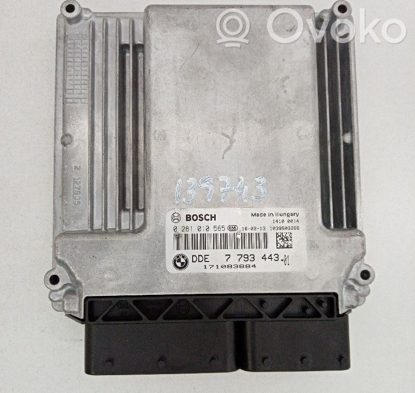 Motorsteuergerät/-modul   0281010565,BOSCH,DDE7793443