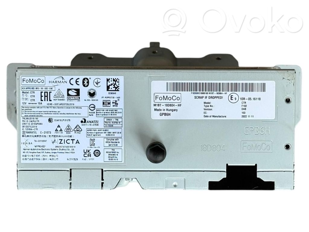 Ford Fiesta Bildschirm / Display / Anzeige 