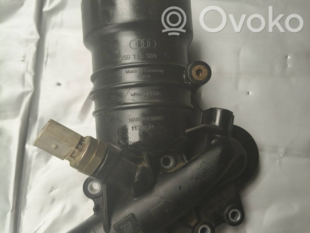 Volkswagen Touareg III Oil filter mounting bracket 