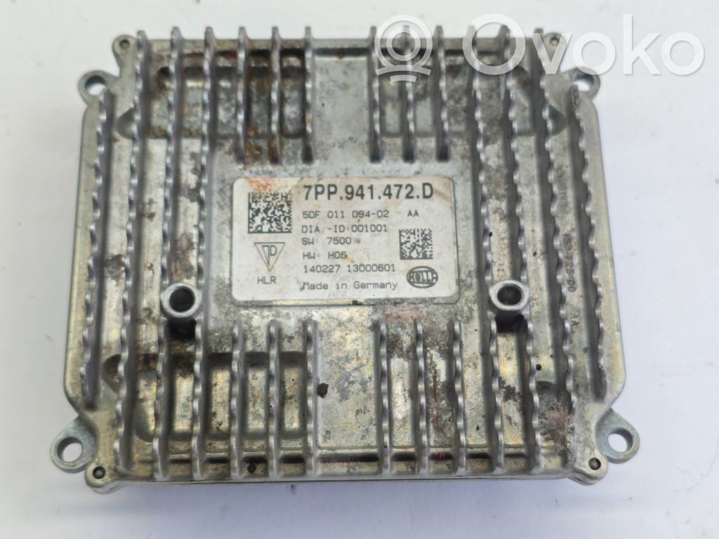 Porsche Panamera (970) Ajovalojen virranrajoitinmoduuli Xenon 