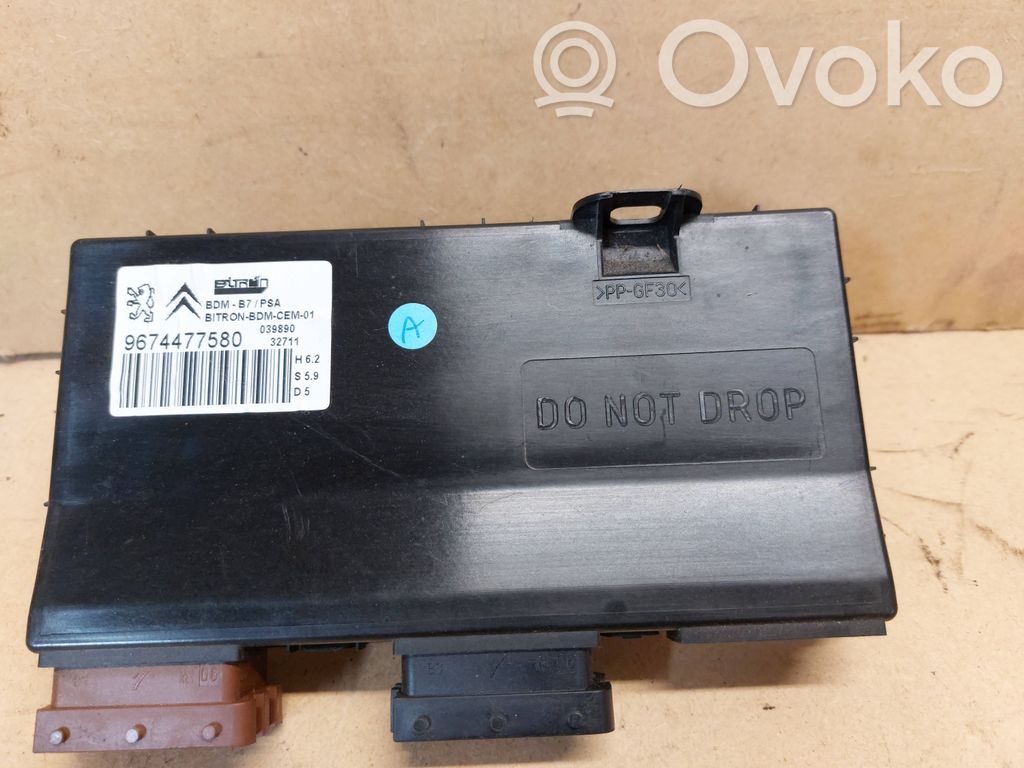 Seat control module   9674477580