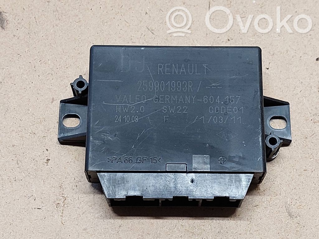 Renault Laguna III Unidad de control/módulo PDC de aparcamiento 