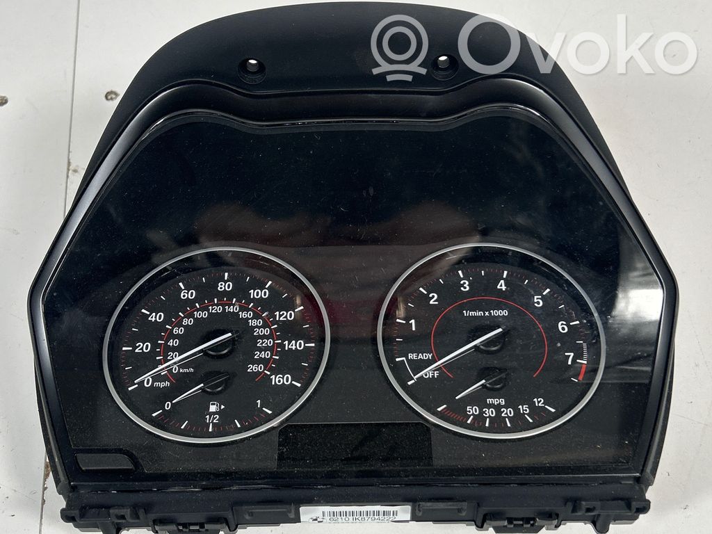 BMW 2 F22 F23 Speedometer (instrument cluster) 