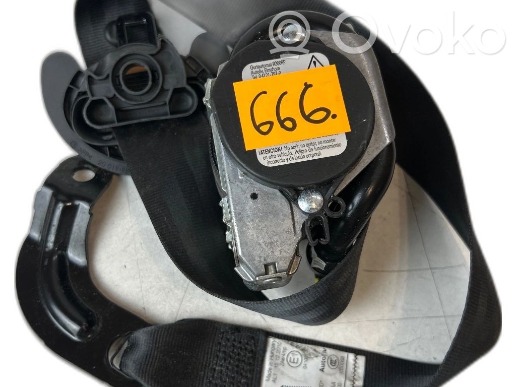 Volkswagen Golf VI juego de cinturones de seguridad 