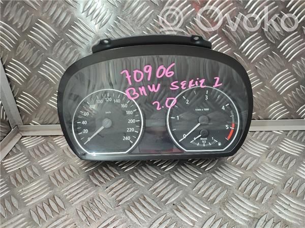 BMW 1 E81 E87 Speedometer (instrument cluster) 