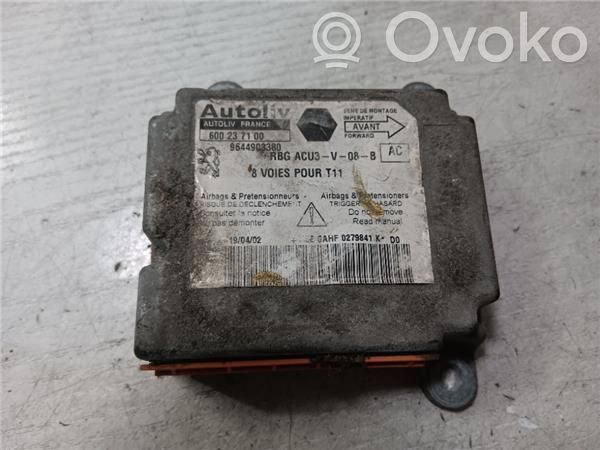 Peugeot 206 Unidad de control/módulo del Airbag 