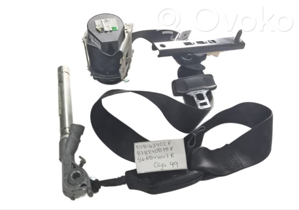 Renault Megane IV Bridă fixare centură de siguranță față 