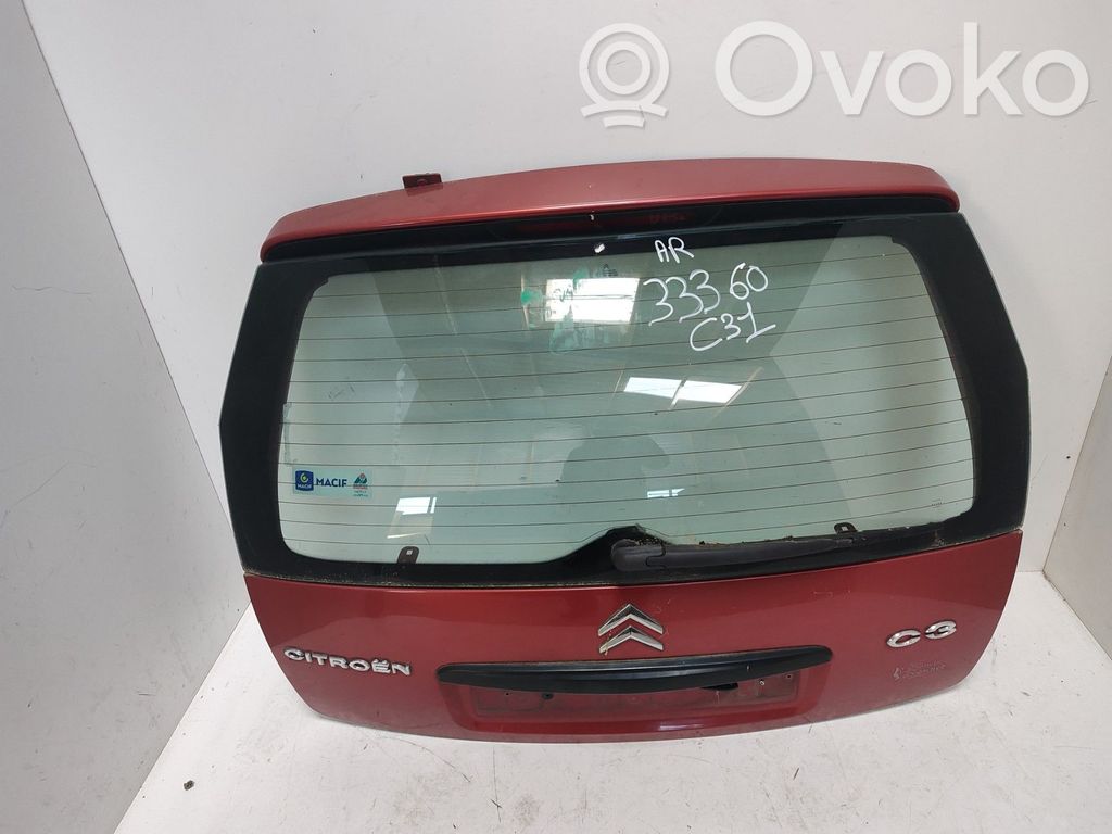 Citroen C3 Tailgate/trunk/boot lid 