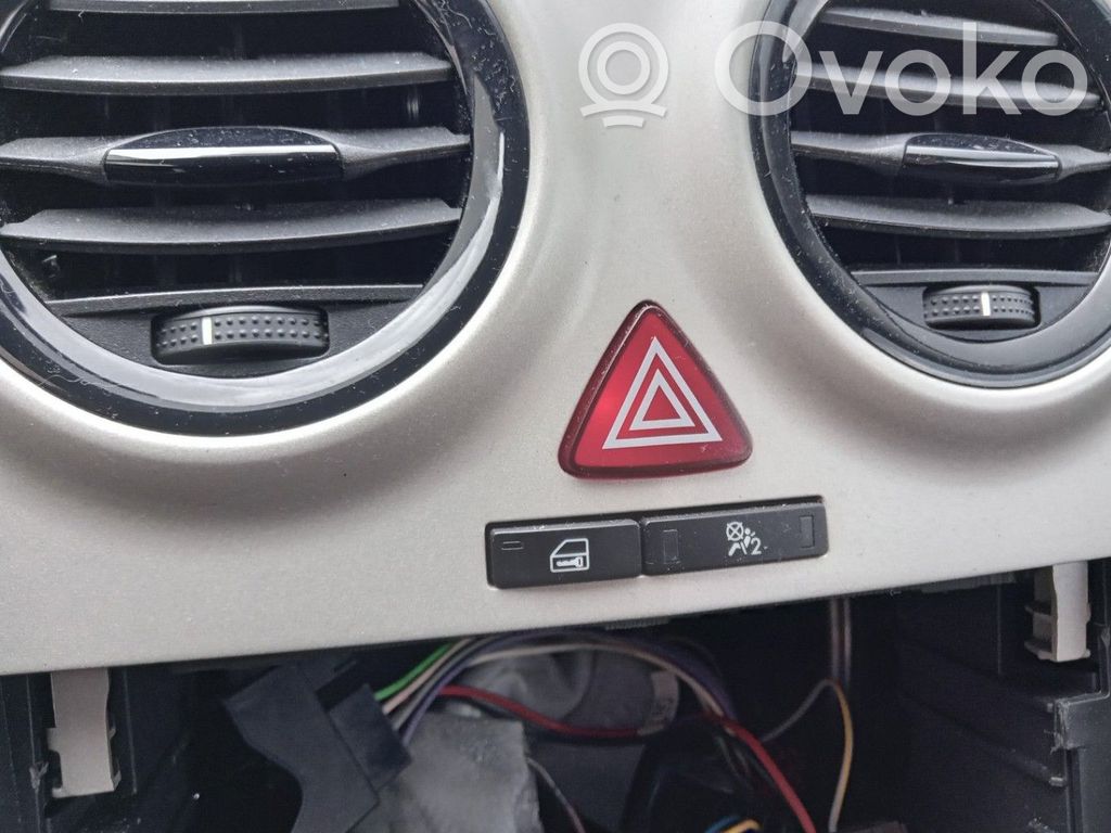 Opel Corsa D Hazard light switch 