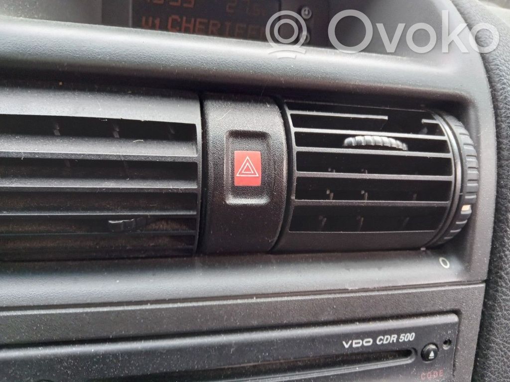 Opel Astra G Botón interruptor de luz de peligro 