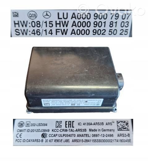 Mercedes-Benz GLC X253 C253 Sensor de radar Distronic 