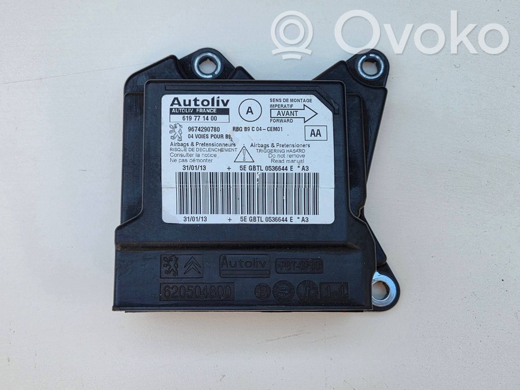 Peugeot Partner Airbag control unit/module 
