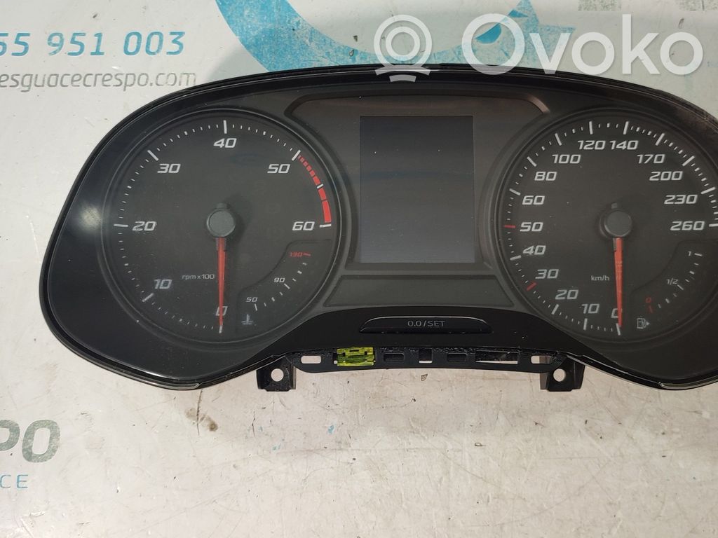 Seat Leon (5F) Speedometer (instrument cluster) 