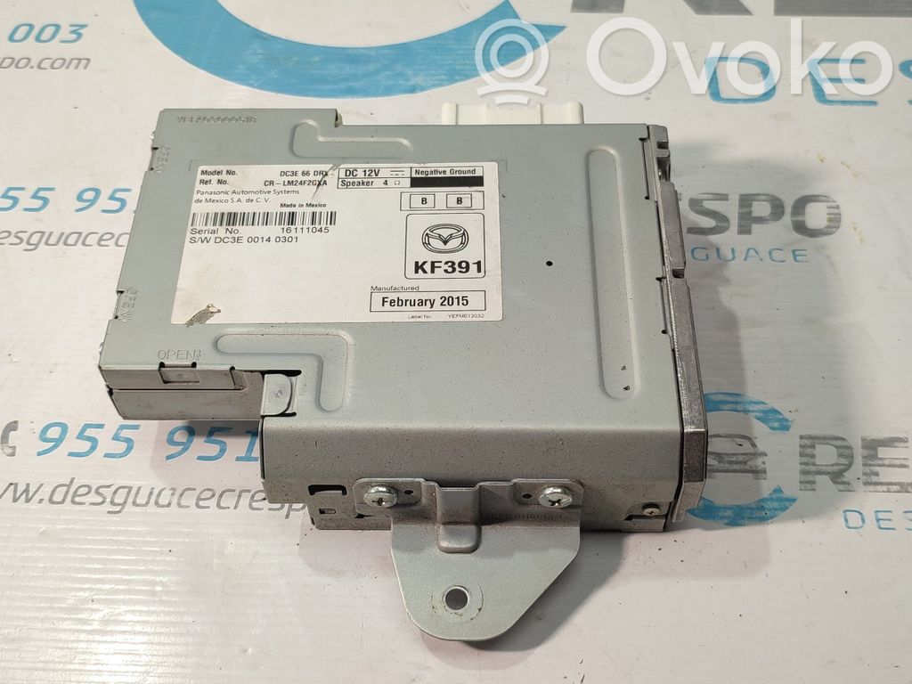 Mazda 2 Sound HiFi control unit module 