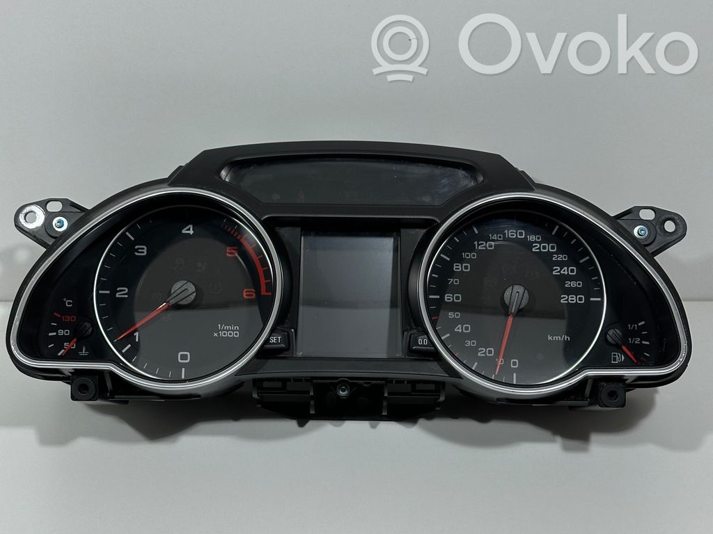 Audi A5 8T 8F Spidometras (prietaisų skydelis) 