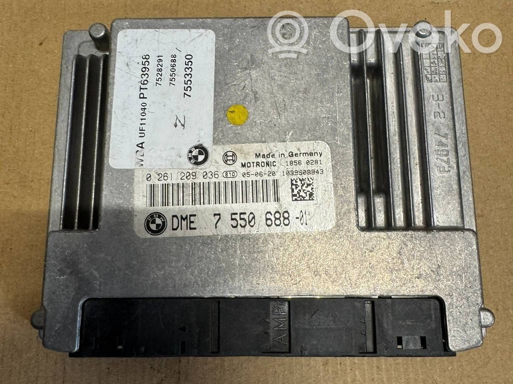 BMW 1 E81 E87 Galios (ECU) modulis 