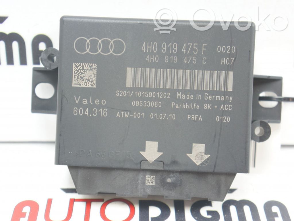Audi A8 S8 D4 4H Parking PDC control unit/module 