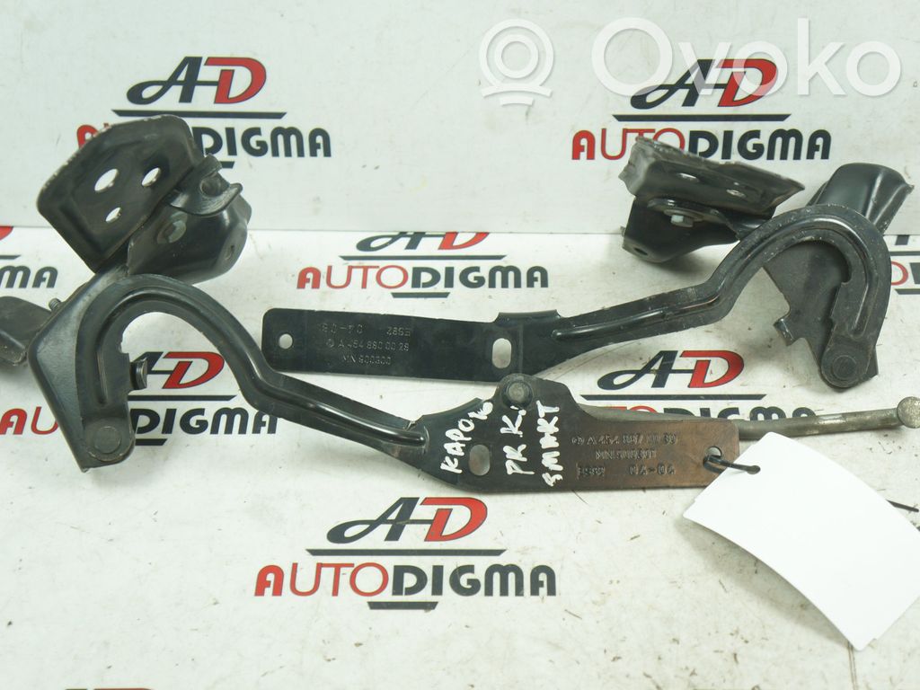 Smart ForFour I Engine bonnet/hood hinges 
