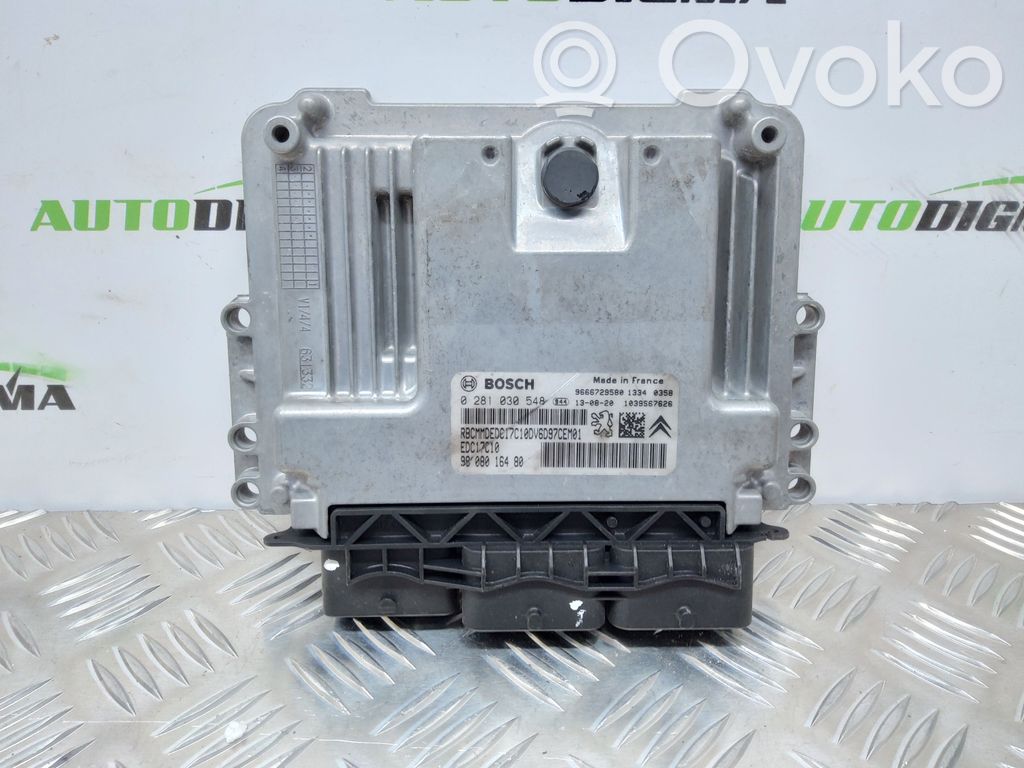 Engine control unit/module   9808016480,0281030548