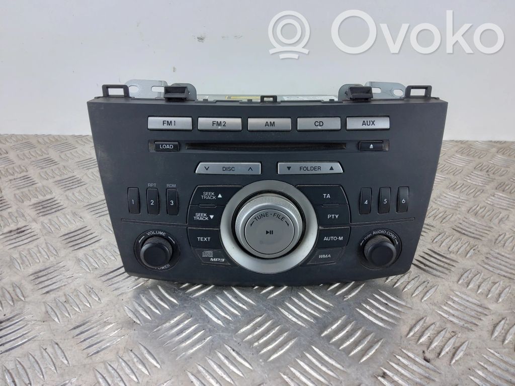 Mazda 3 II Radio/CD/DVD/GPS head unit 
