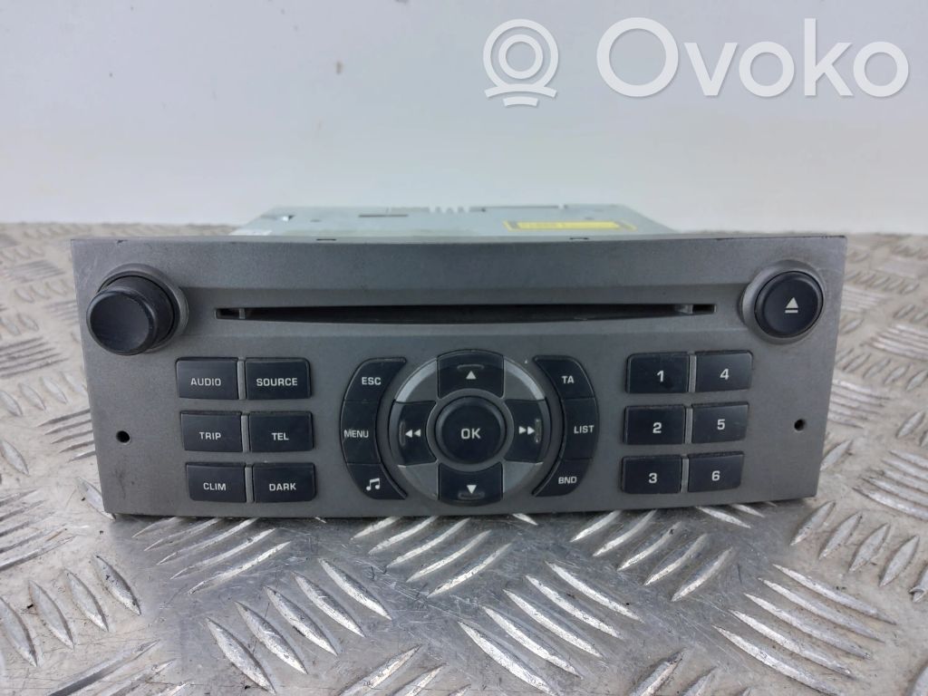 Peugeot 407 Panel / Radioodtwarzacz CD/DVD/GPS 