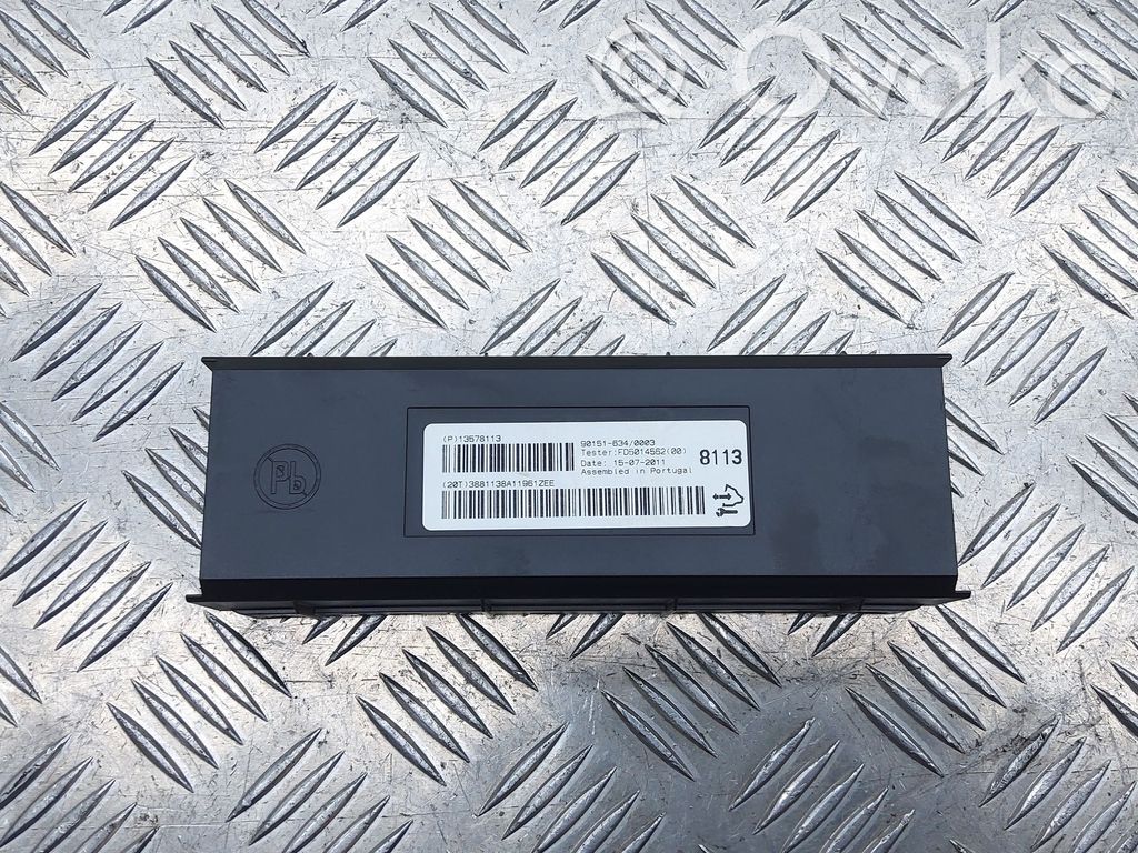 Opel Astra J Air conditioning/heating control unit 