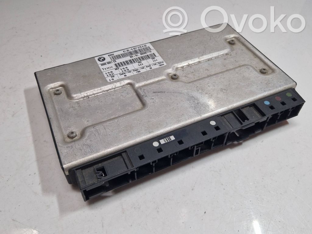 BMW 5 E60 E61 Unidad de control del asiento 