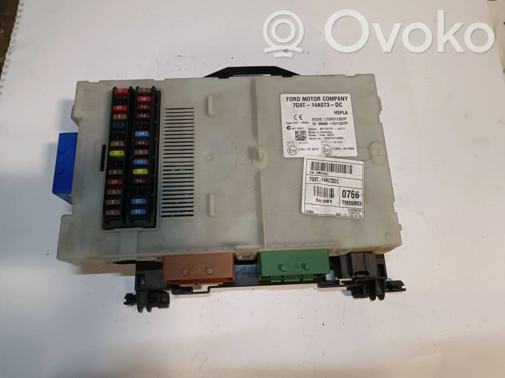 Módulo de confort/conveniencia   7G9T14A073DC,28110779,LTQF01125TP,3659AF01125TP