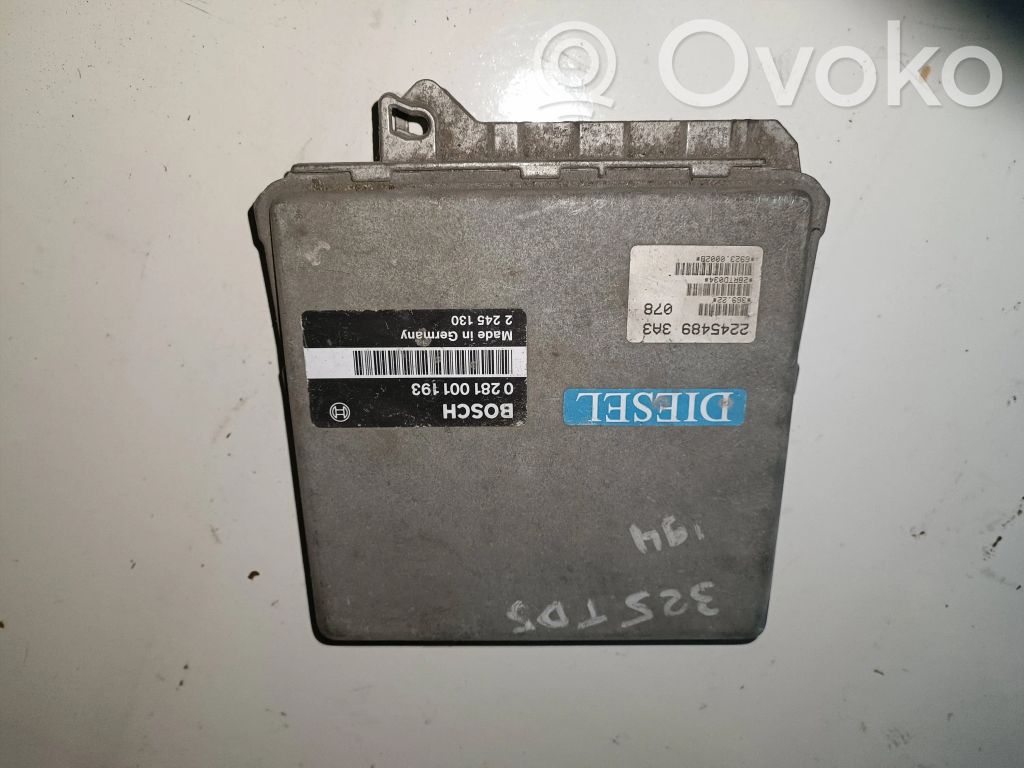 Unidad de control/módulo del motor   0281001193,2245130