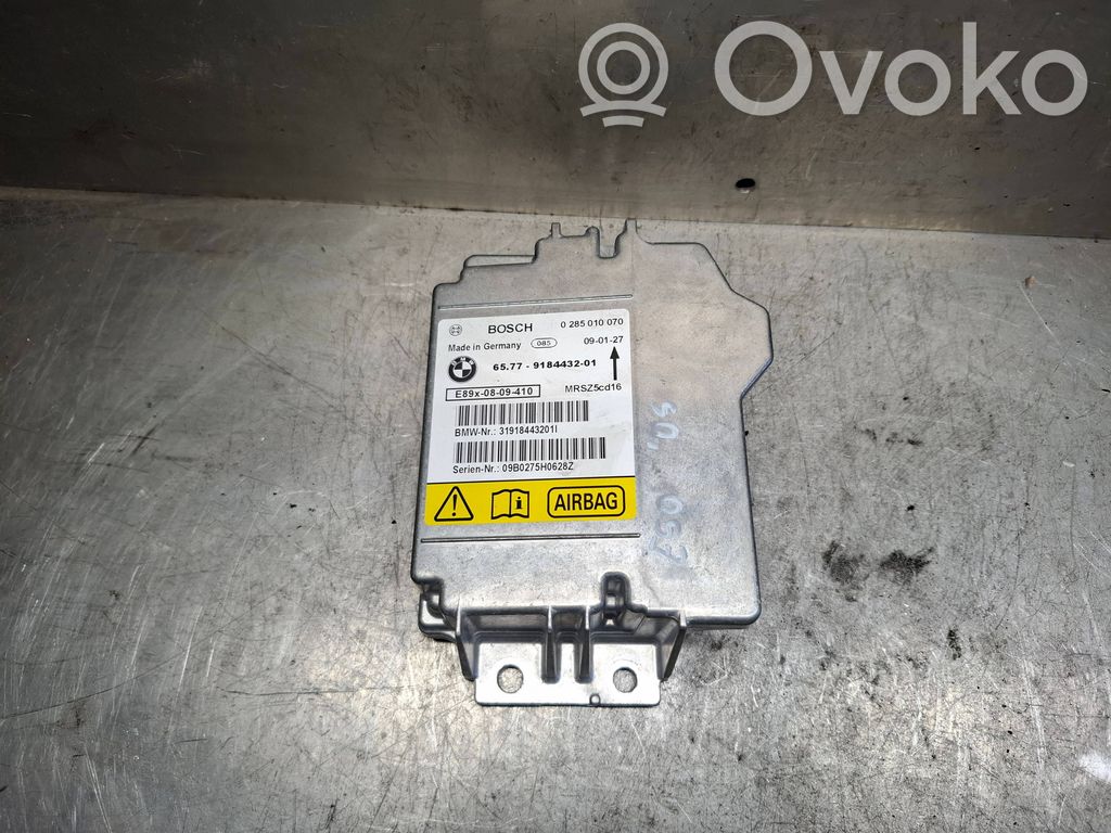 Unidad de control/módulo del Airbag   6577918443201,0285010070,31918443201L