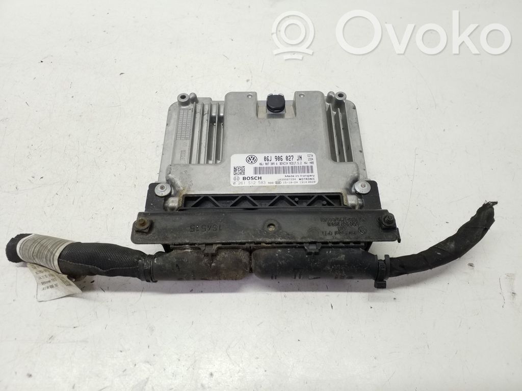 Engine control unit/module   06J906027N,0261S12583,06J907309A