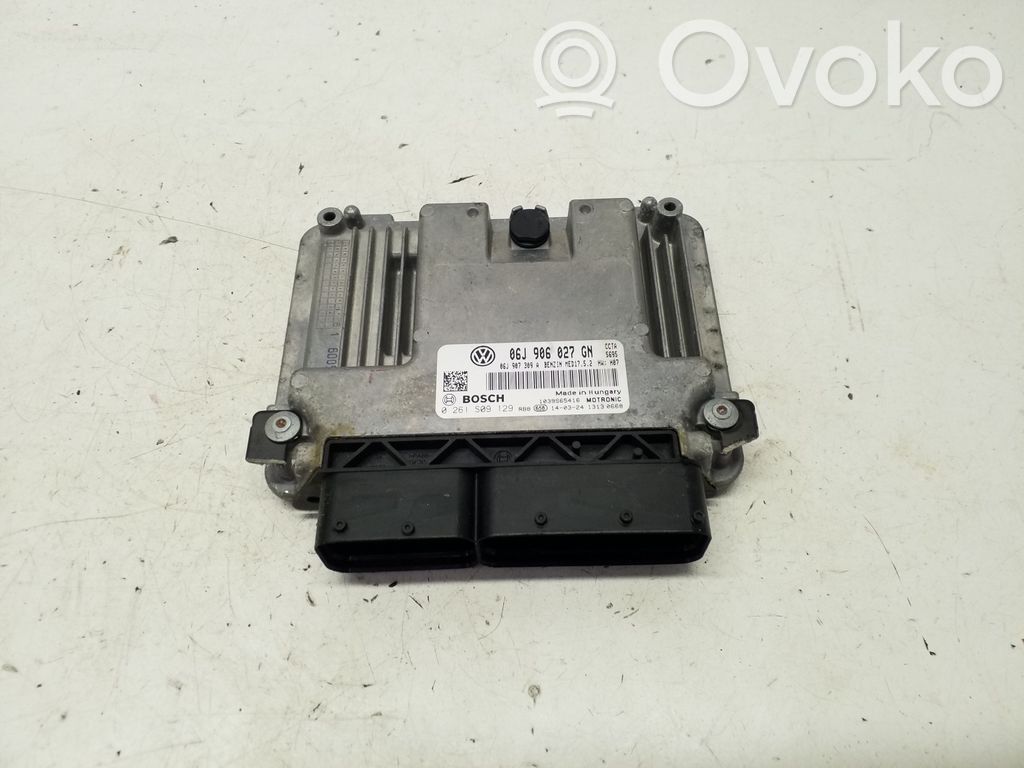 Engine control unit/module   06J906027GN,0261S09129