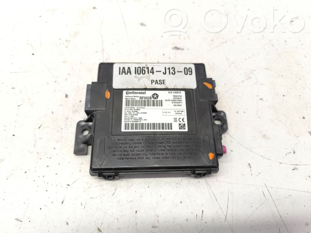 Dodge Durango III Keyless (KESSY) go control unit/module 