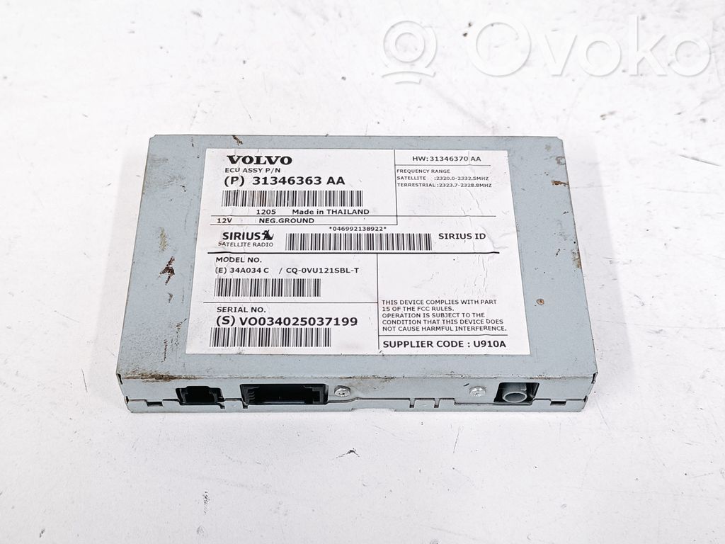 Volvo XC70 Antenos valdymo blokas 