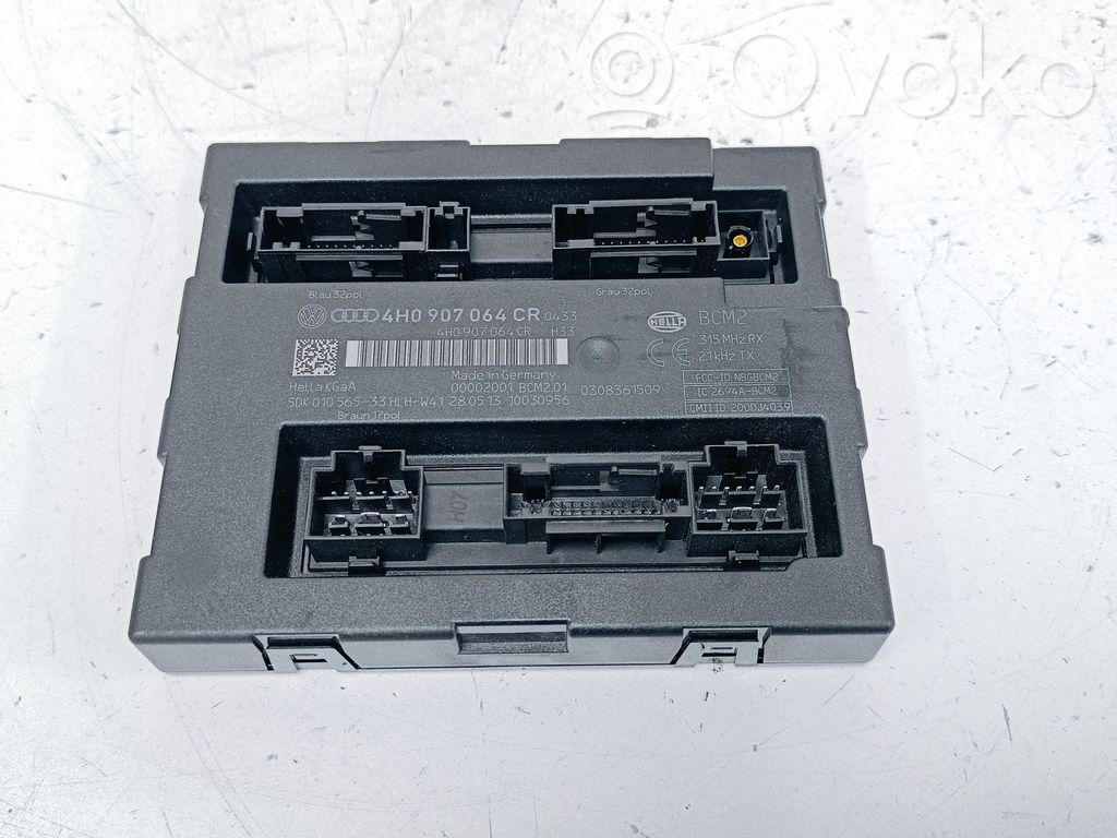 Audi A6 S6 C7 4G Moduł / Sterownik komfortu 