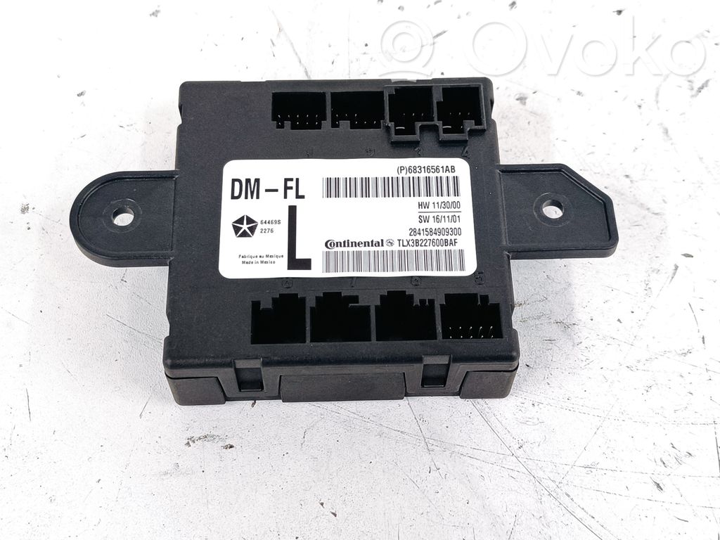 Chrysler Pacifica Unité de commande module de porte 
